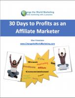30 Days to Profits as an Affiliate Marketer (CtWM)